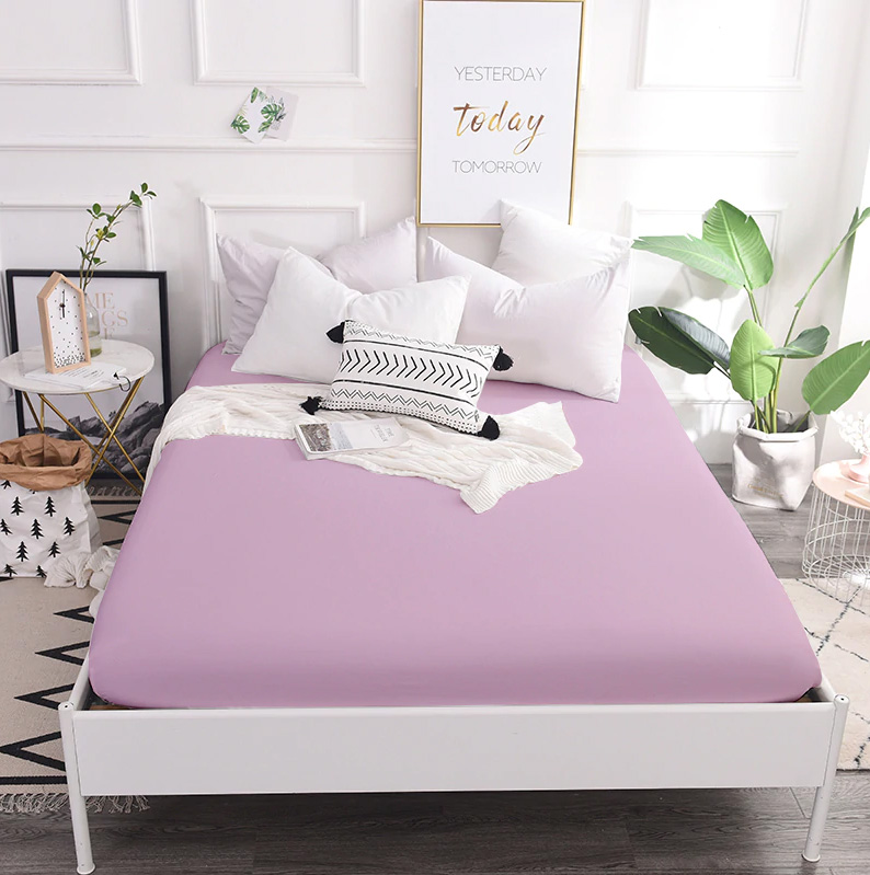 

Простынь на резинке MirSon Сатин 00199 Laura Outlet 200х200 см