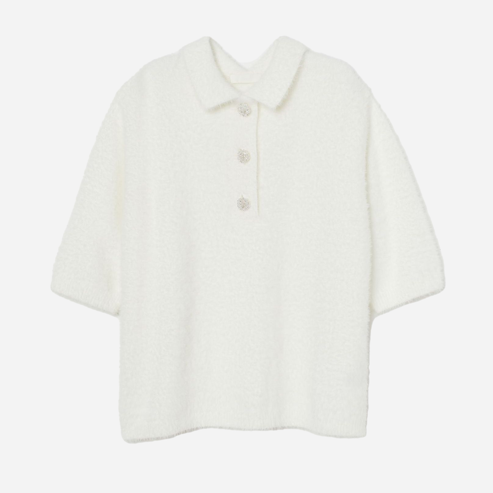 

Джемпер H&M 103-9024192 L Белый