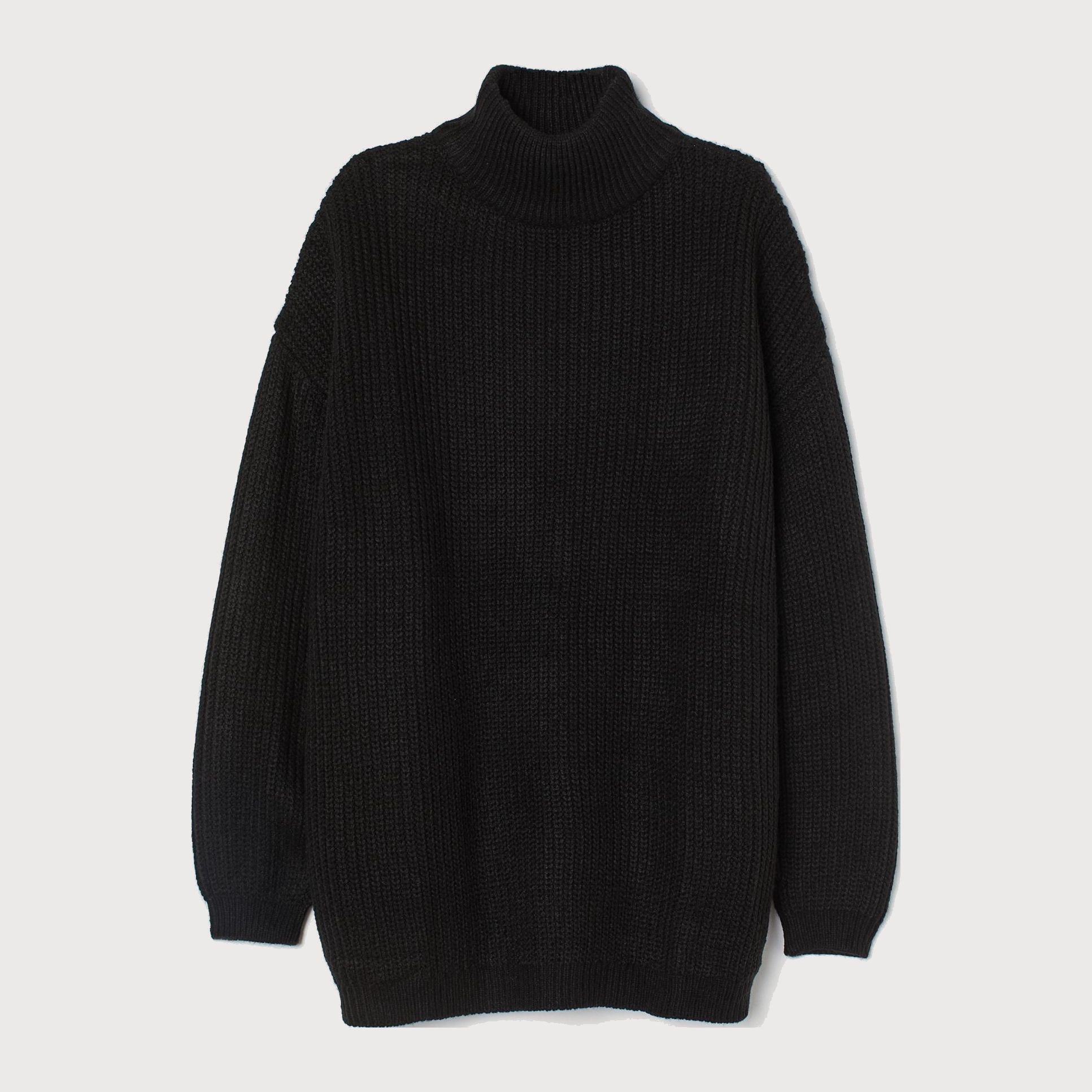 

Свитер H&M 110-8963422 M Черный