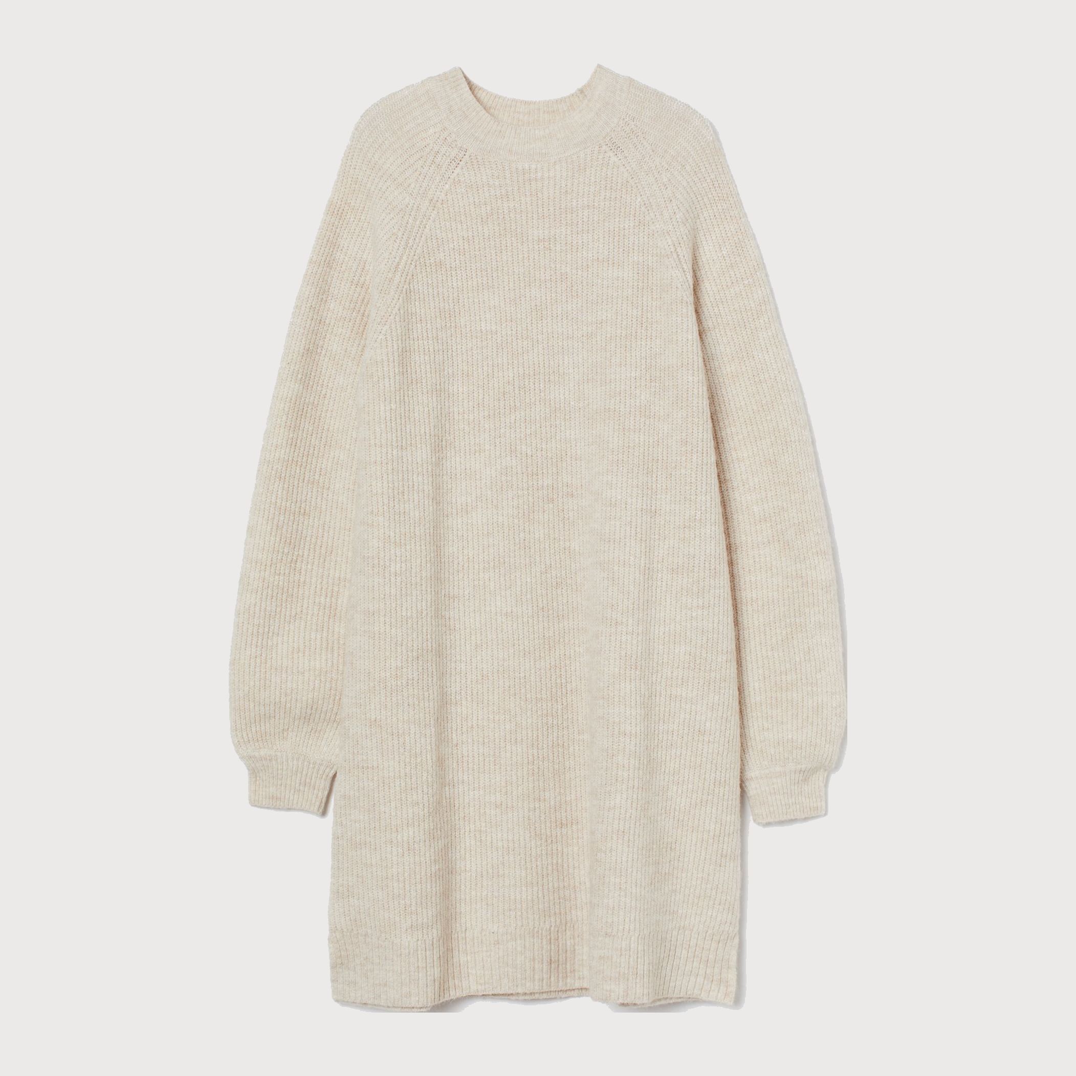 

Платье H&M 110-9260013 L Светло-бежевое