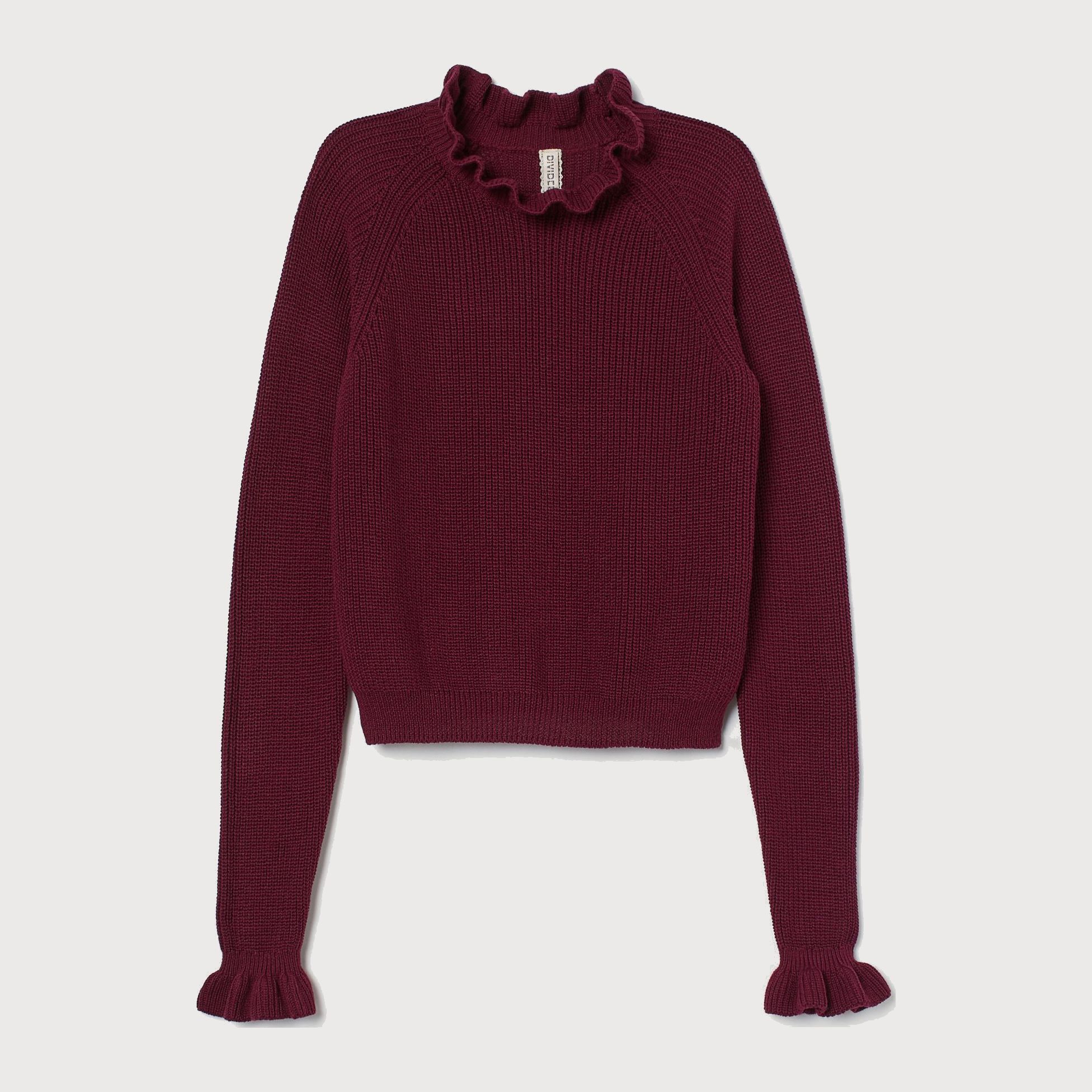 

Свитер H&M 1308-8786042  Бордовый, Свитер H&M 1308-8786042 L Бордовый