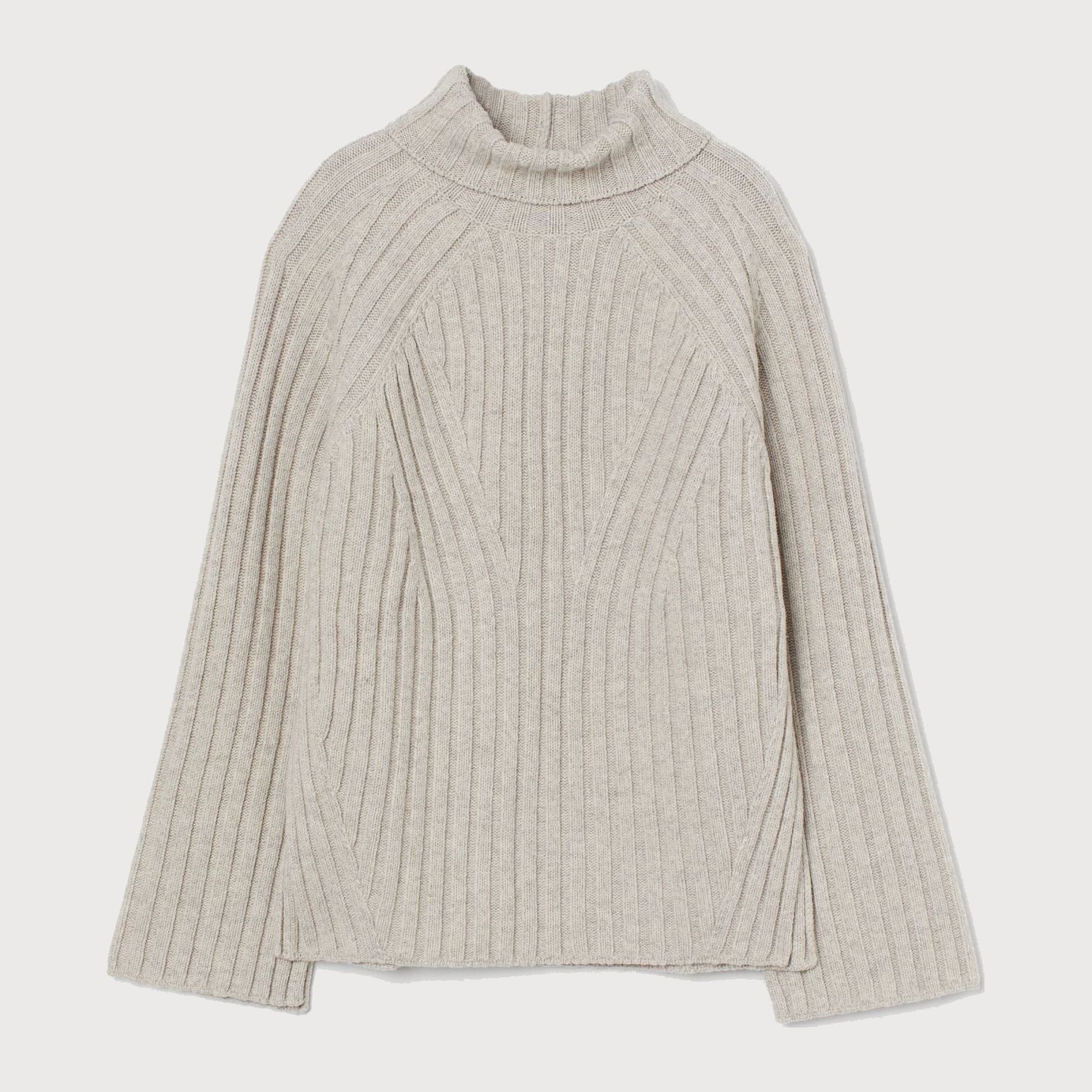 

Свитер H&M 410-9324682 S Светло-бежевый