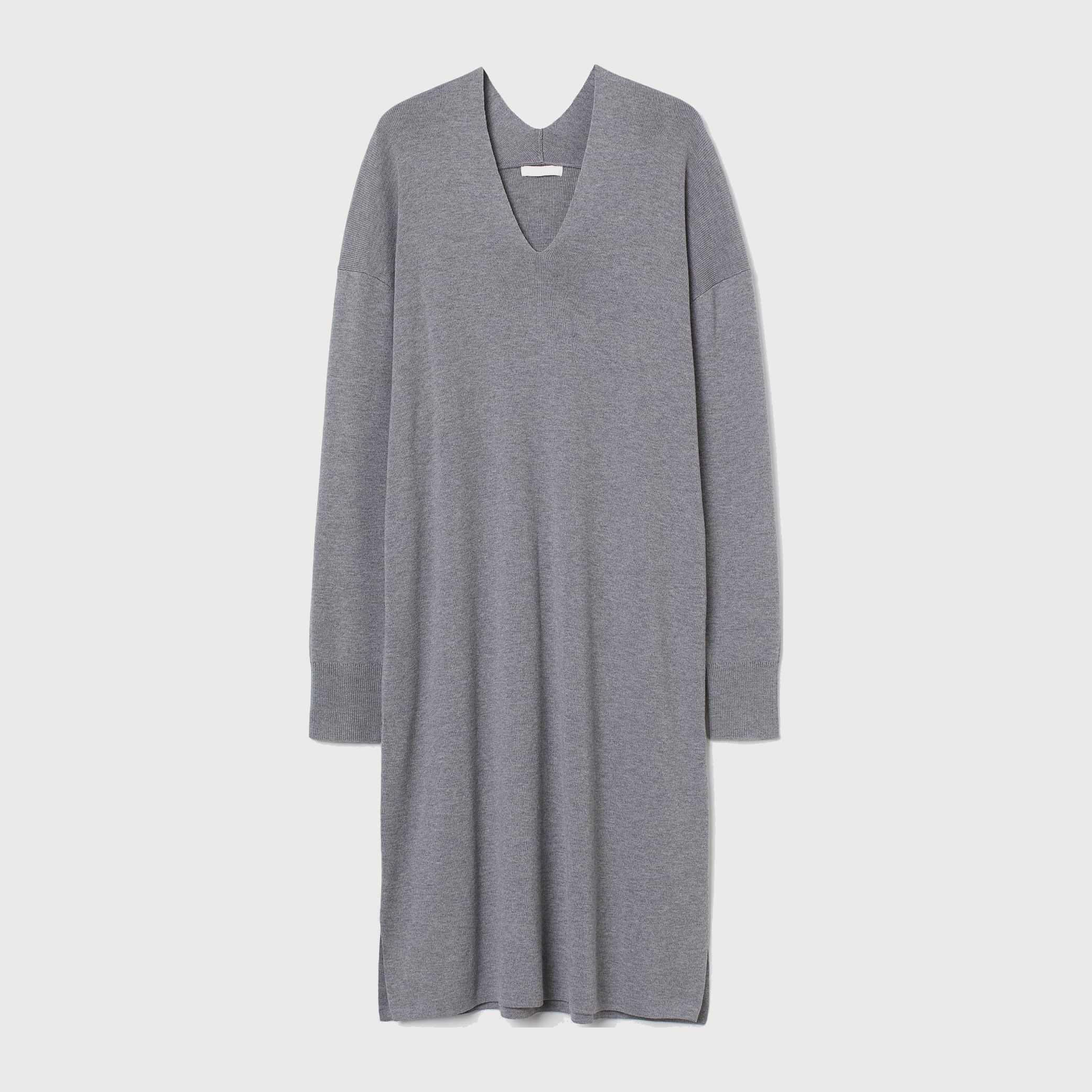 

Платье H&M 810-9039262  Серое, Платье H&M 810-9039262 S Серое