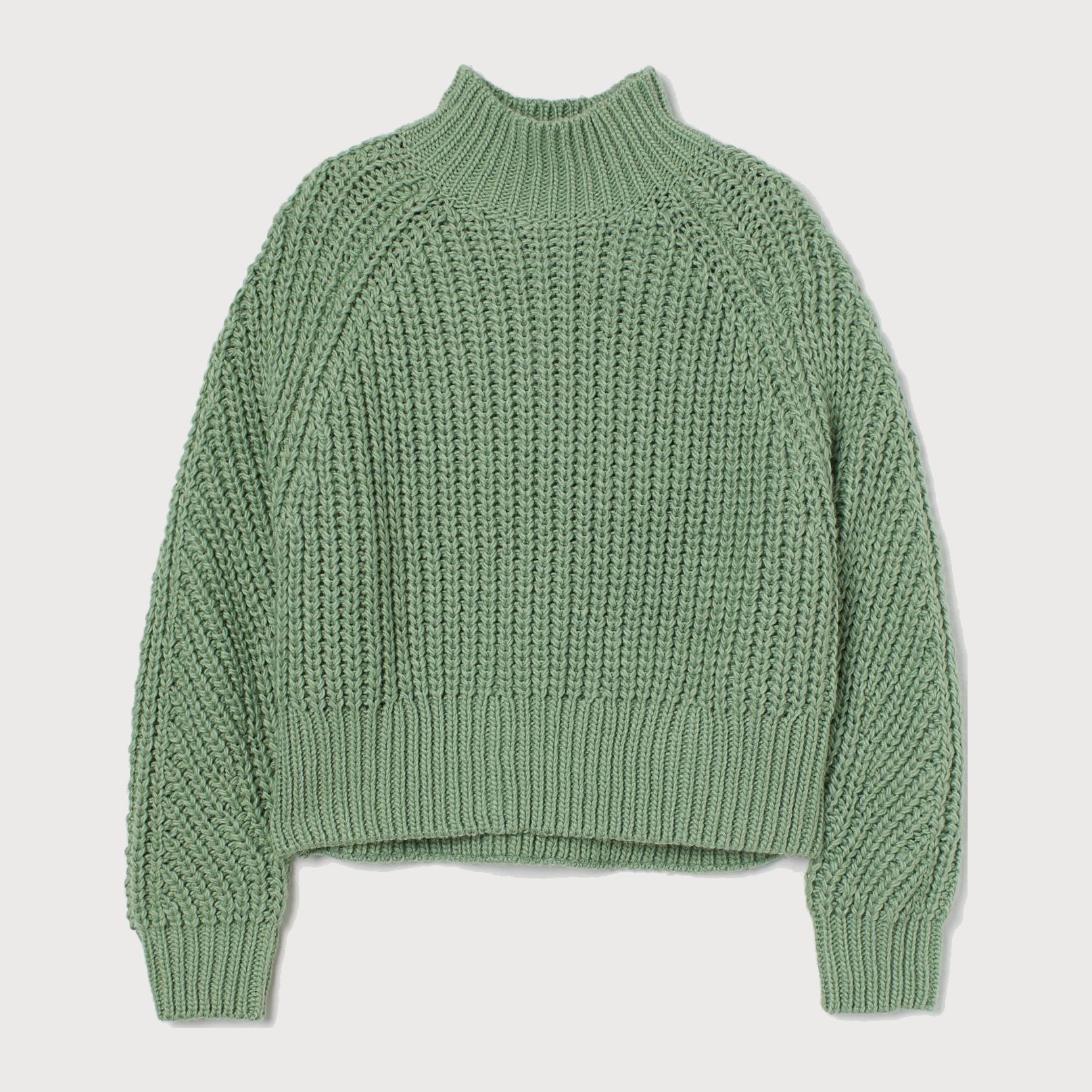 

Свитер H&M 908-9393853 M Зеленый