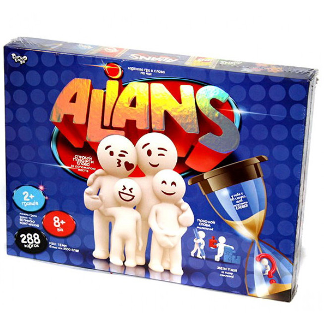 

Настольная развлекательная игра Alians для компании (укр.) G-ALN-01U