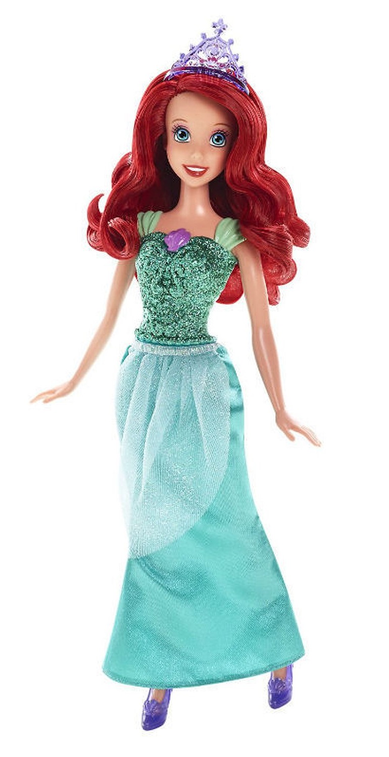 

Кукла Disney Princess Принцесса Русалочка Ариэль Сверкающая Mattel CFB74