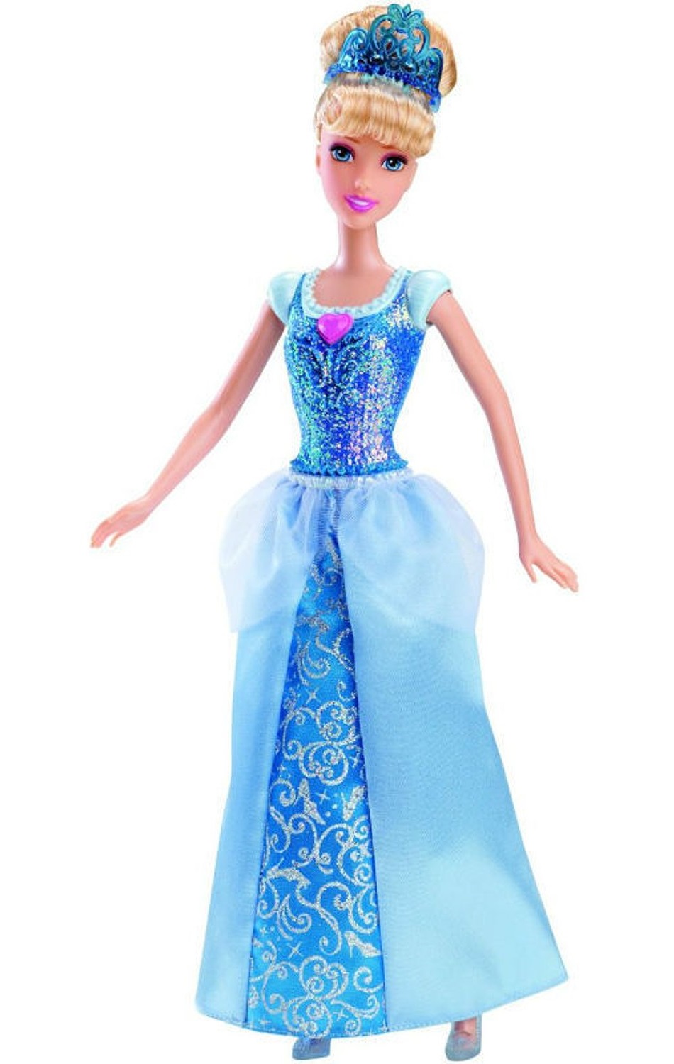 

Кукла Disney Princess Принцесса Дисней Золушка Сверкающая Mattel CFB72