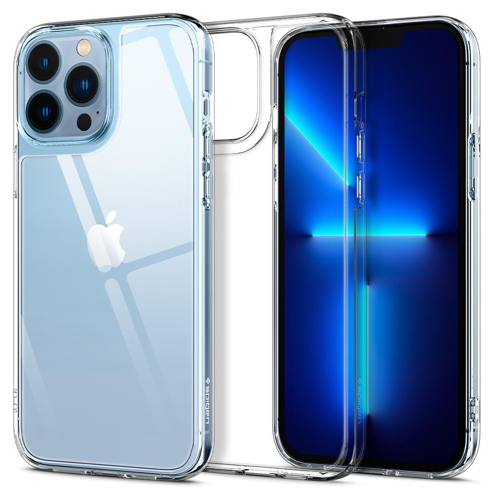 

Чехол Spigen Quartz Hybrid для iPhone 13 Pro Max Crystal Clear