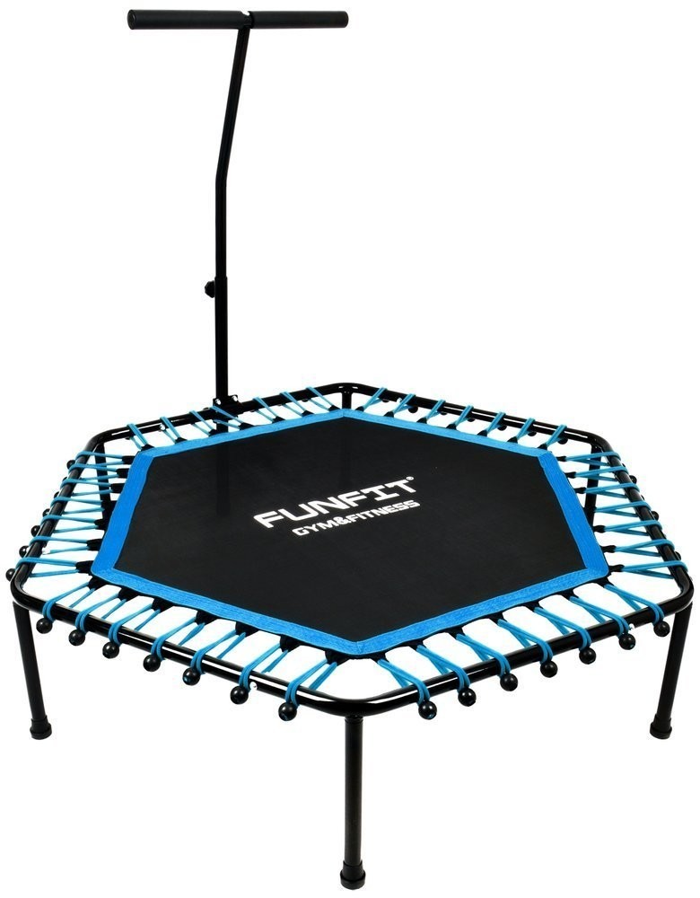 

Батут для фітнесу з ручкою FunFit 130 см Blue