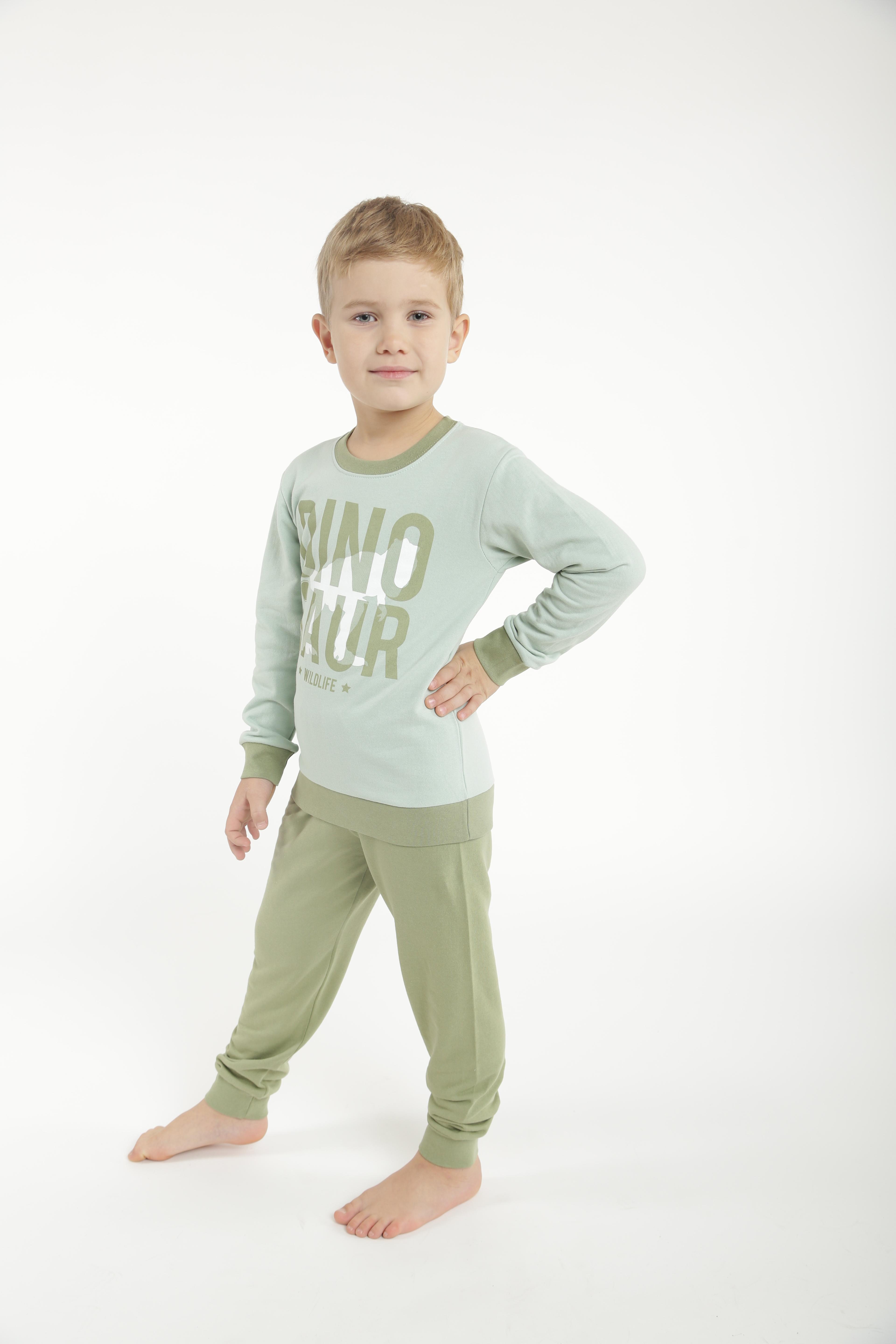 

Пижама Кена Dinosaur Оливковая (207843-П2135) 140 см
