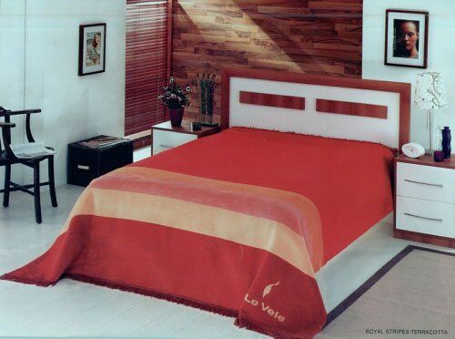 

Покрывало Le Vele Royal terracota 160x220 см
