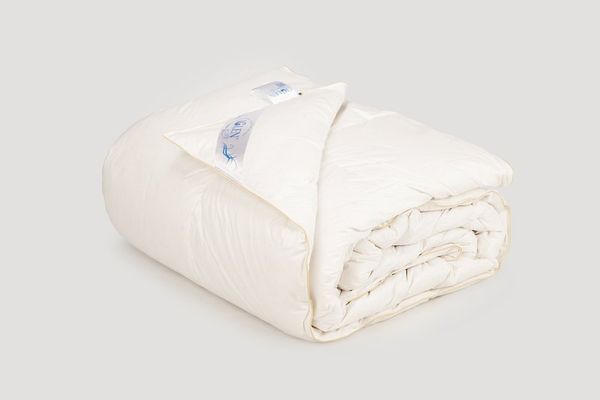 

Одеяло пуховое Iglen Climate comfort 100% серый пух облегченное 220x240 см