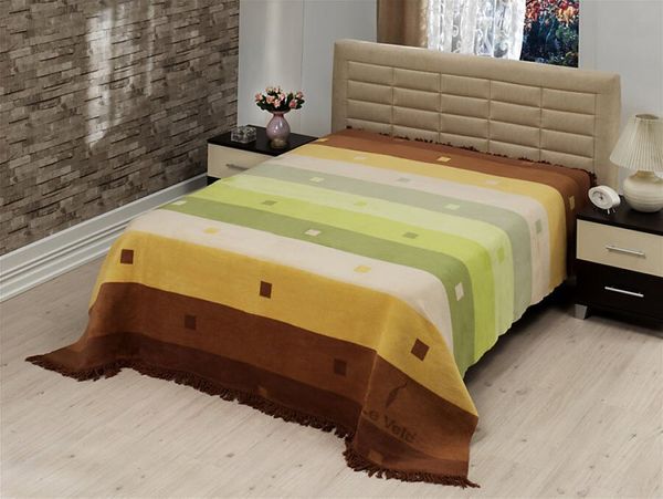 

Покрывало Le Vele Rainbow green 160x220 см