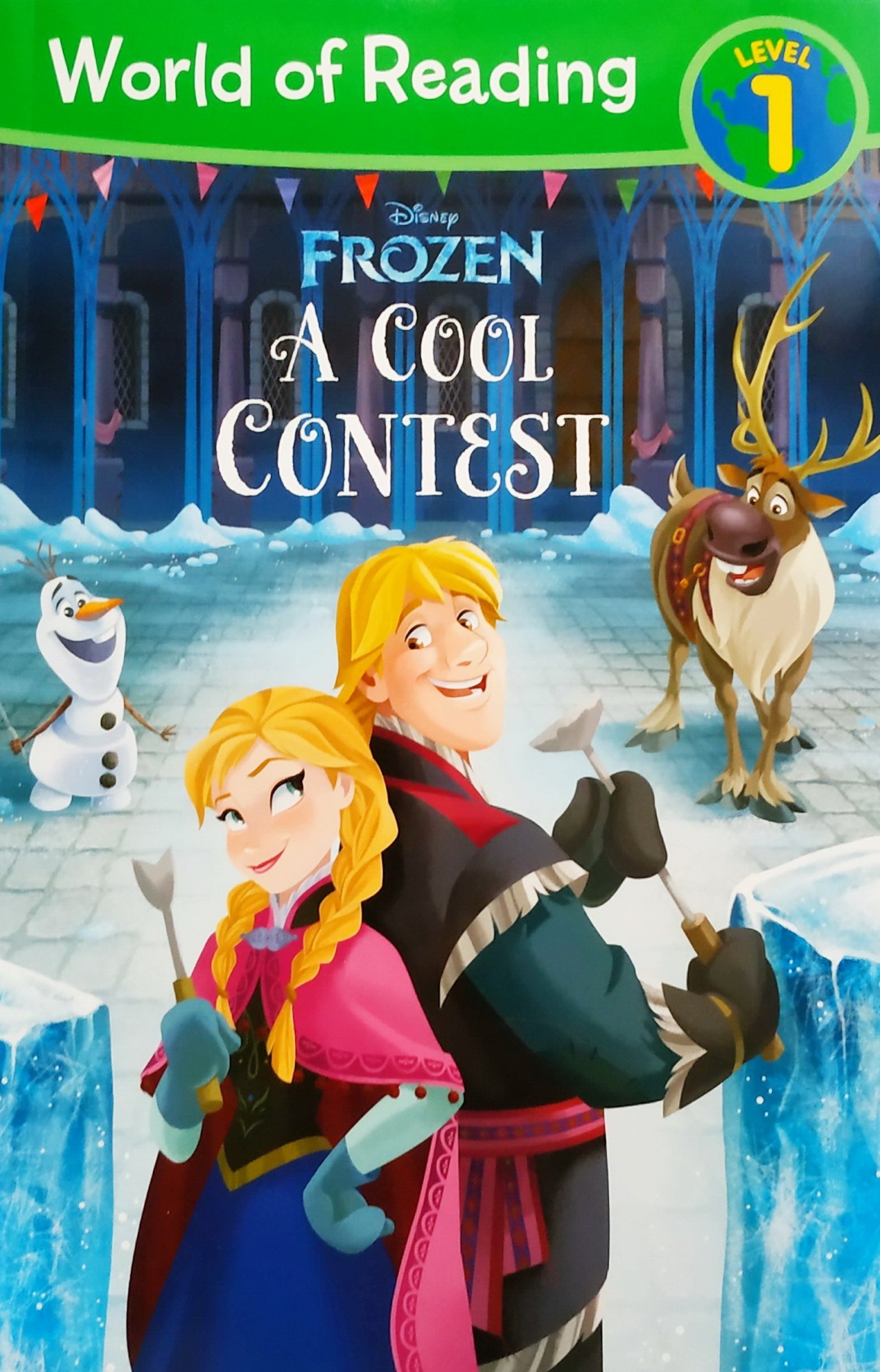 

Книга на английском Фрозен Холодное сердце Frozen. A Cool Contest