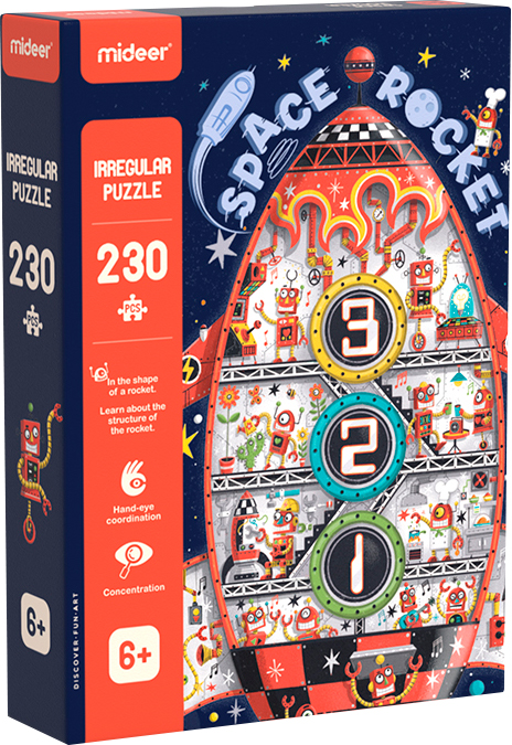 

Фигурный пазл MiDeer Космический шаттл 230 элементов (MD3170)