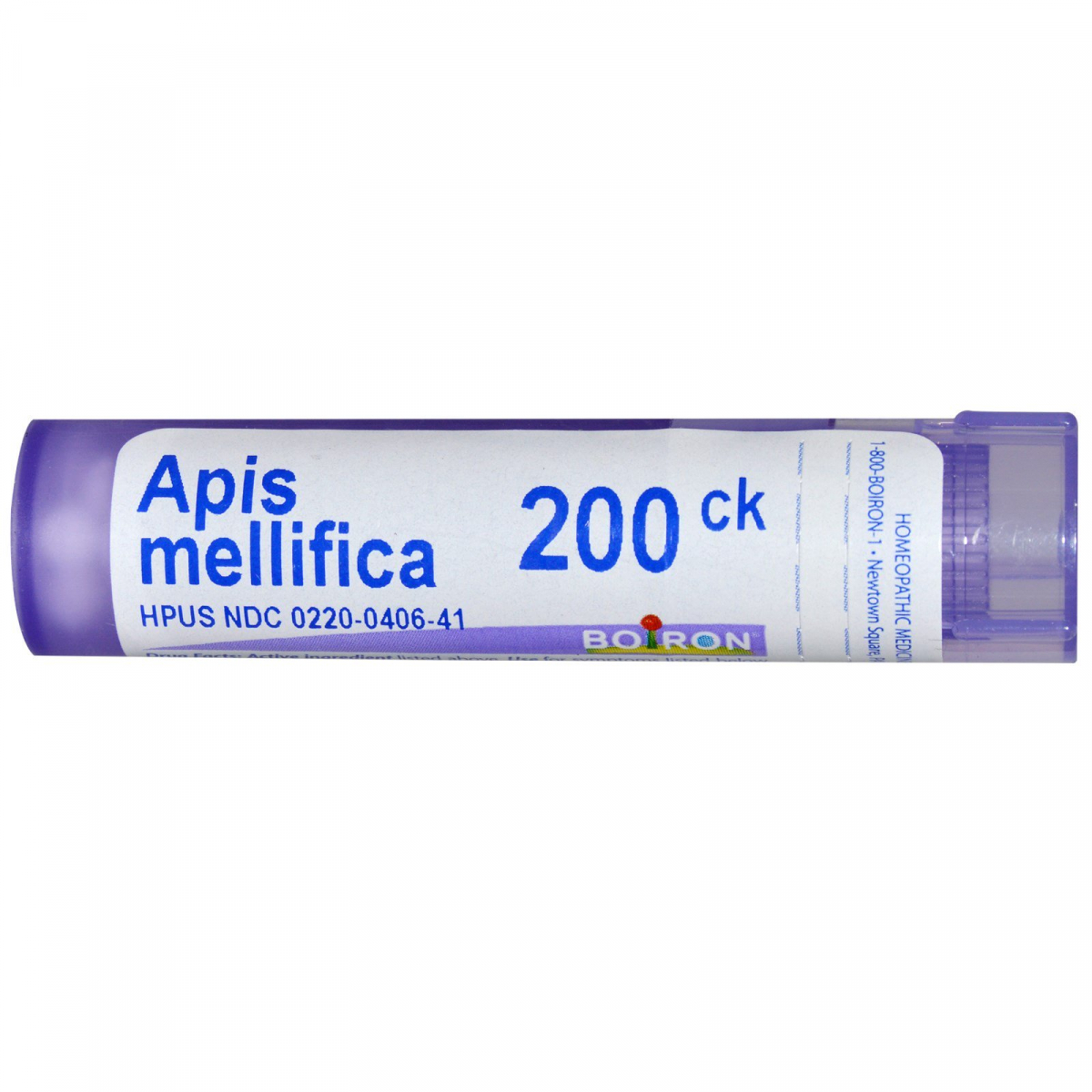 

Апис меллифика 200CK, Boiron, Single Remedies, прибл. 80 гранул
