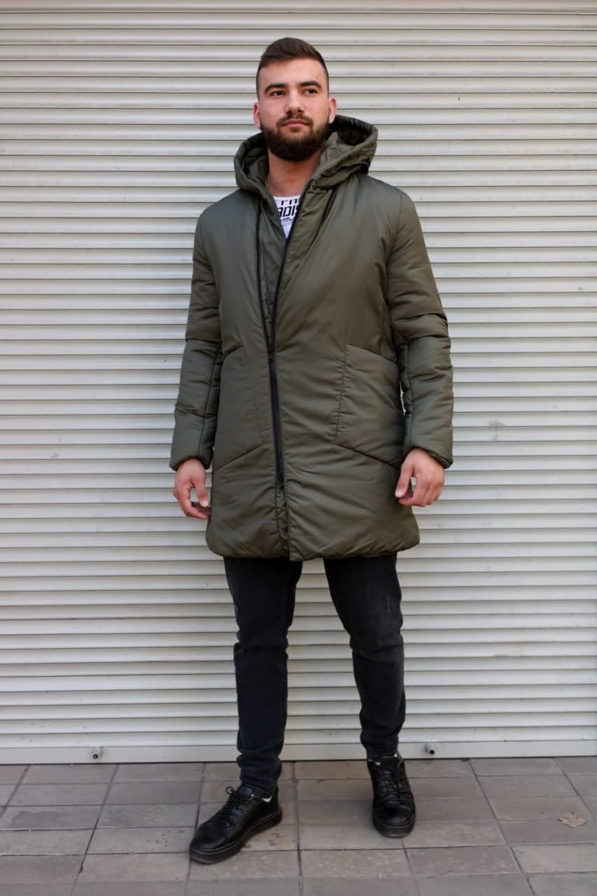 

Куртка R.A. Oblique Zipper Khaki  хаки 2084, Куртка R.A. Oblique Zipper Khaki 2XL хаки 2084-2XL