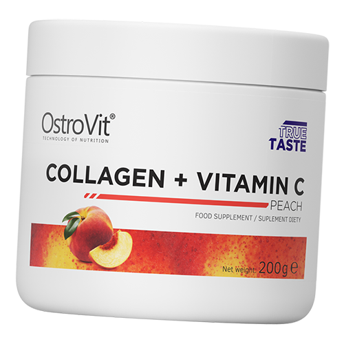 

Гидролизованный коллаген с Витамином С, Collagen + Vitamin C, Ostrovit 400г Малиновый лимонад (68250002)