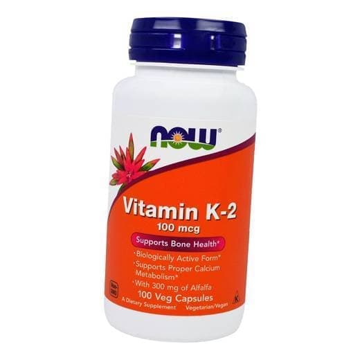 

Витамин К2, Vitamin K-2 100, Now Foods 250вегкапс (36128207)