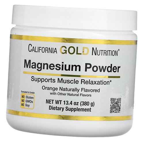 

Магний в растворимом порошке, Magnesium Powder Beverage, California Gold Nutrition 283г Без вкуса (36427013)