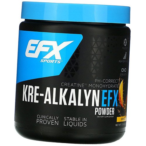 

Креалкалин, Kre-Alkalyn EFX Powder, EFX 220г Манго (31209003)