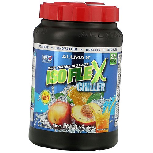 

Сверхчистый Изолят Сывороточного Протеина, Isoflex Chiller, Allmax Nutrition 907г Персик (29134009)