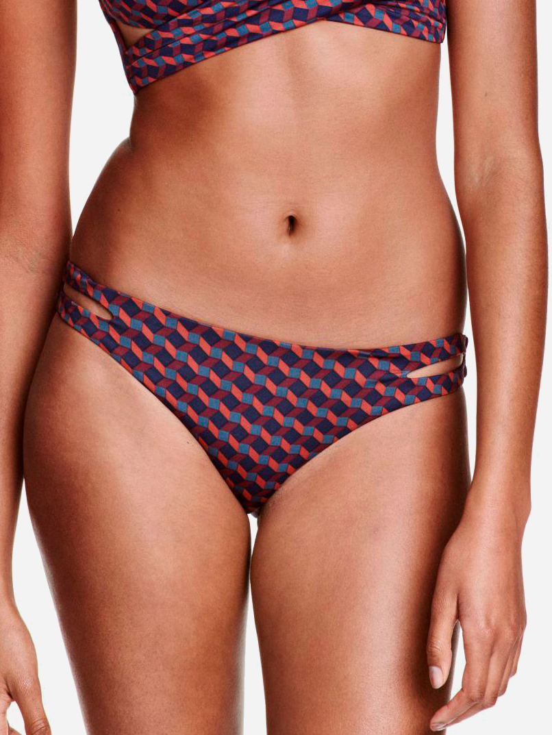 

Нижняя часть купальника H&M 0253176  Бордовая, Нижняя часть купальника H&M 0253176 34 Бордовая