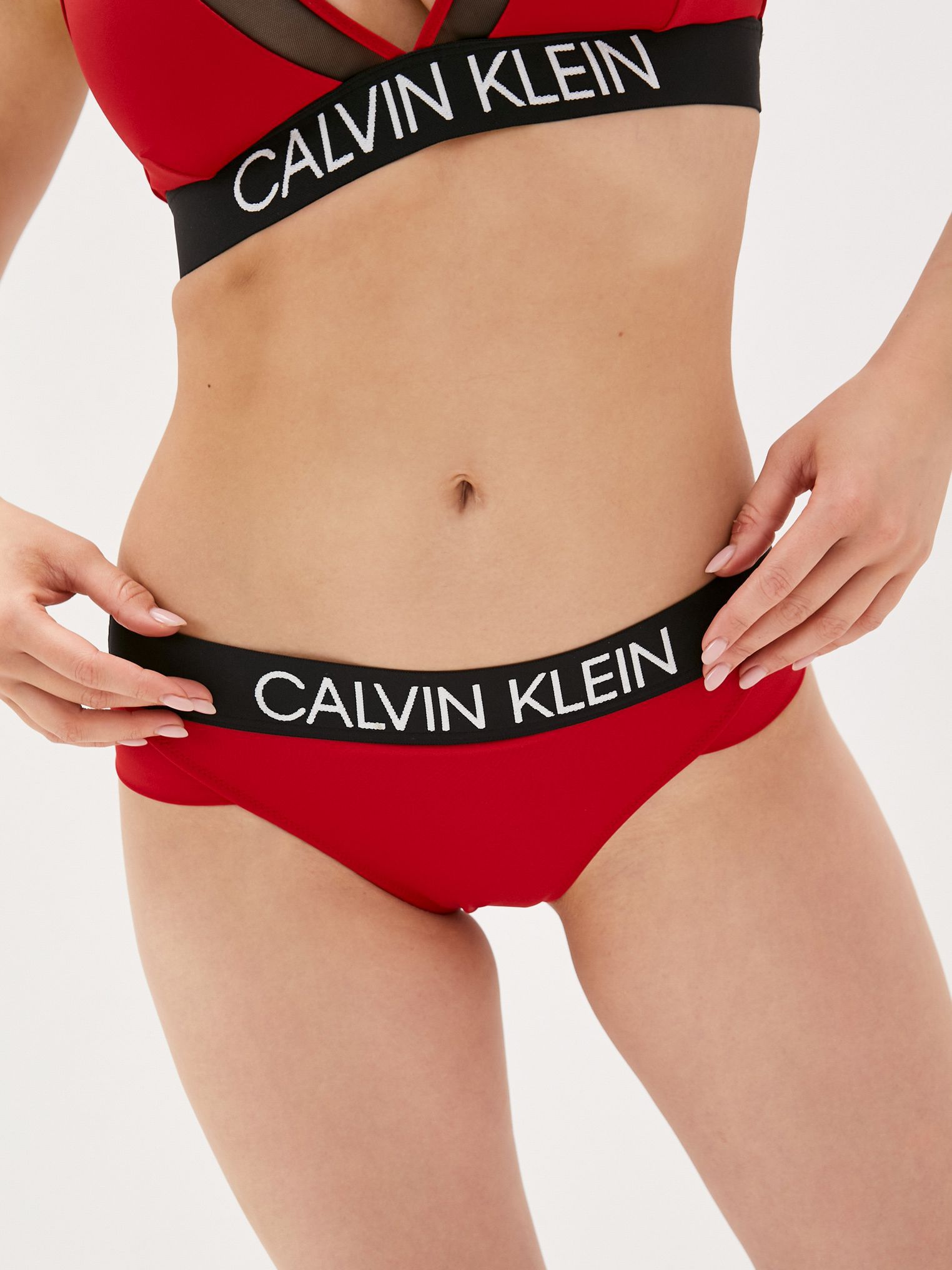 

Нижняя часть купальника Calvin Klein Underwear Brazilian Hipster KW0KW01243-XMK XL Красная