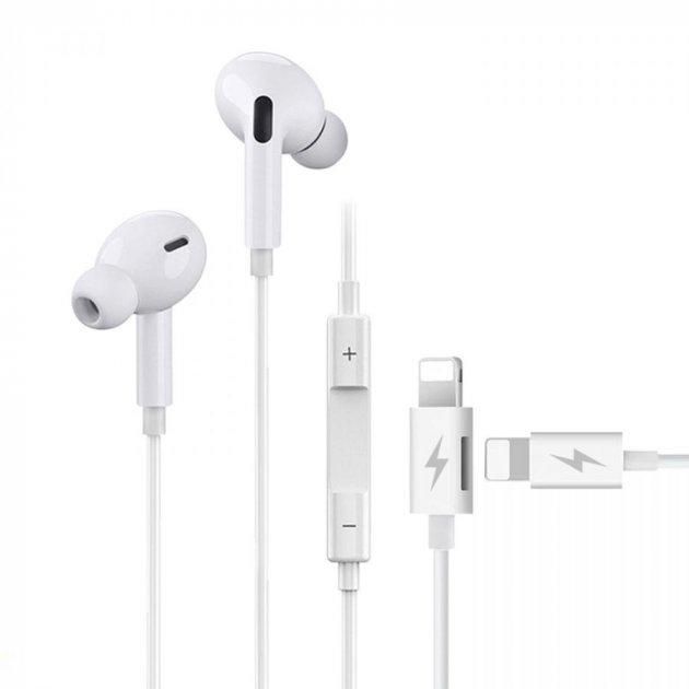 

Вакуумні Навушники Epik Earpods Lightning for iPhone Bluetooth