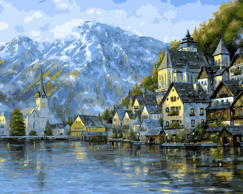 

Картина по номерам ArtStory Прекрасная Австрия 40х50 см (AS0028)