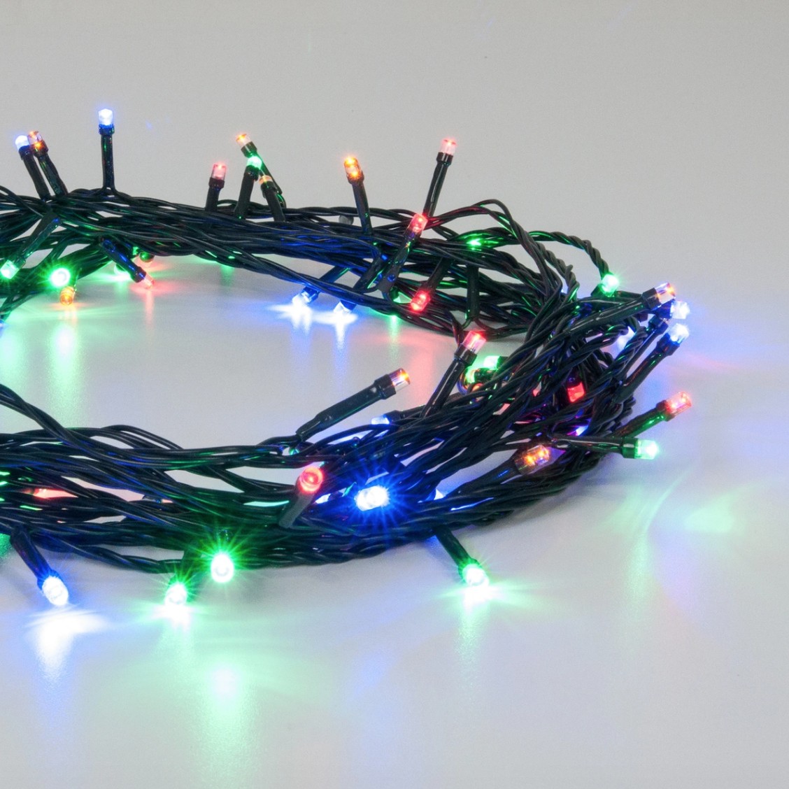 

Светодиодная Led Гирлянда (Мульти, 300 LED 26м, черный)