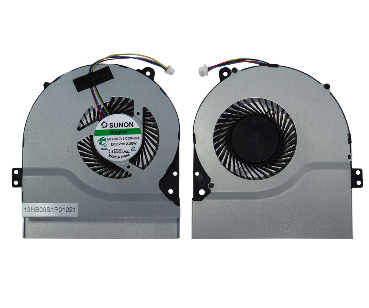 

Вентилятор Asus K46 A56 K56 S56 X450V A450C K552V X550C S550C A550V S550C F450C Original 4 pin (MF75070V1-C090-S9A)