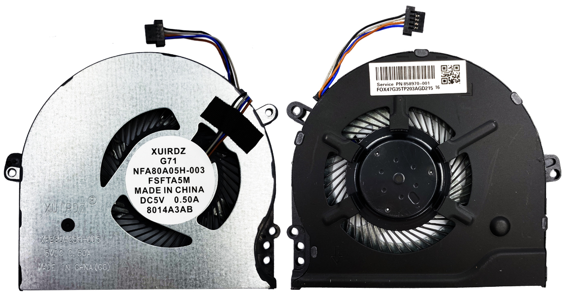 

Вентилятор HP 15-CC 4pin
