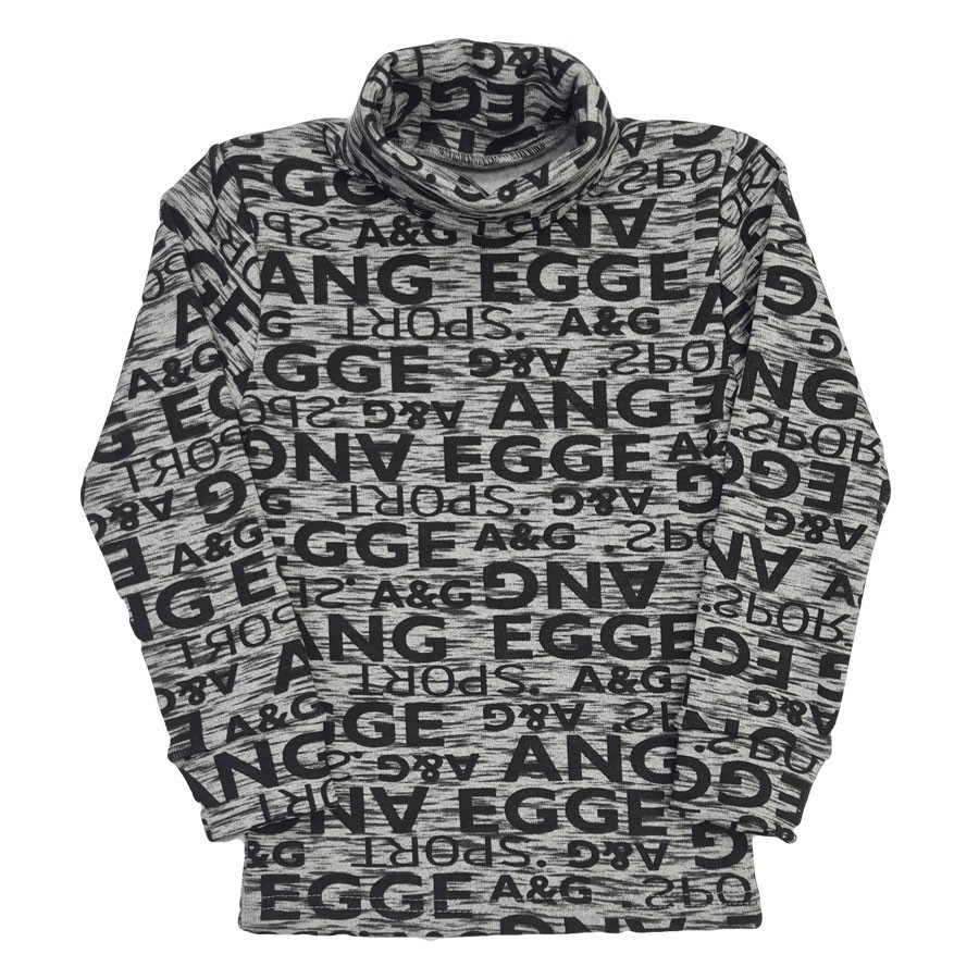 

Гольф для мальчиков 92-98 см Серый с буквами(футер-стрейч с начесом)