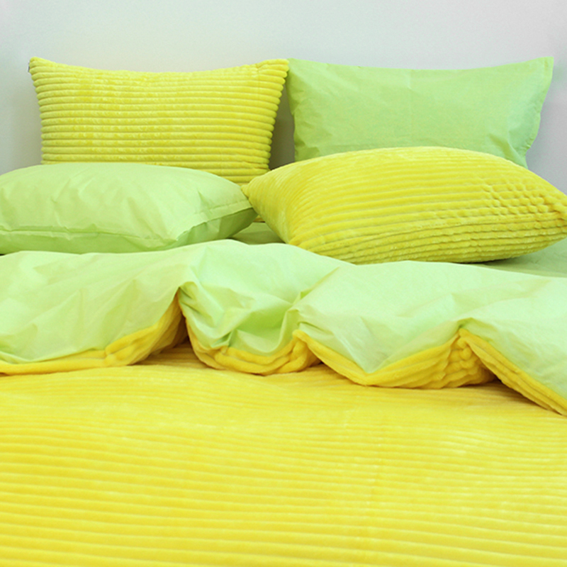 

Зимнее постельное белье TAG Wellsoft Yellow&Green (Двуспальный) Желтый, Зеленый TAG ZL (2-sp)-43