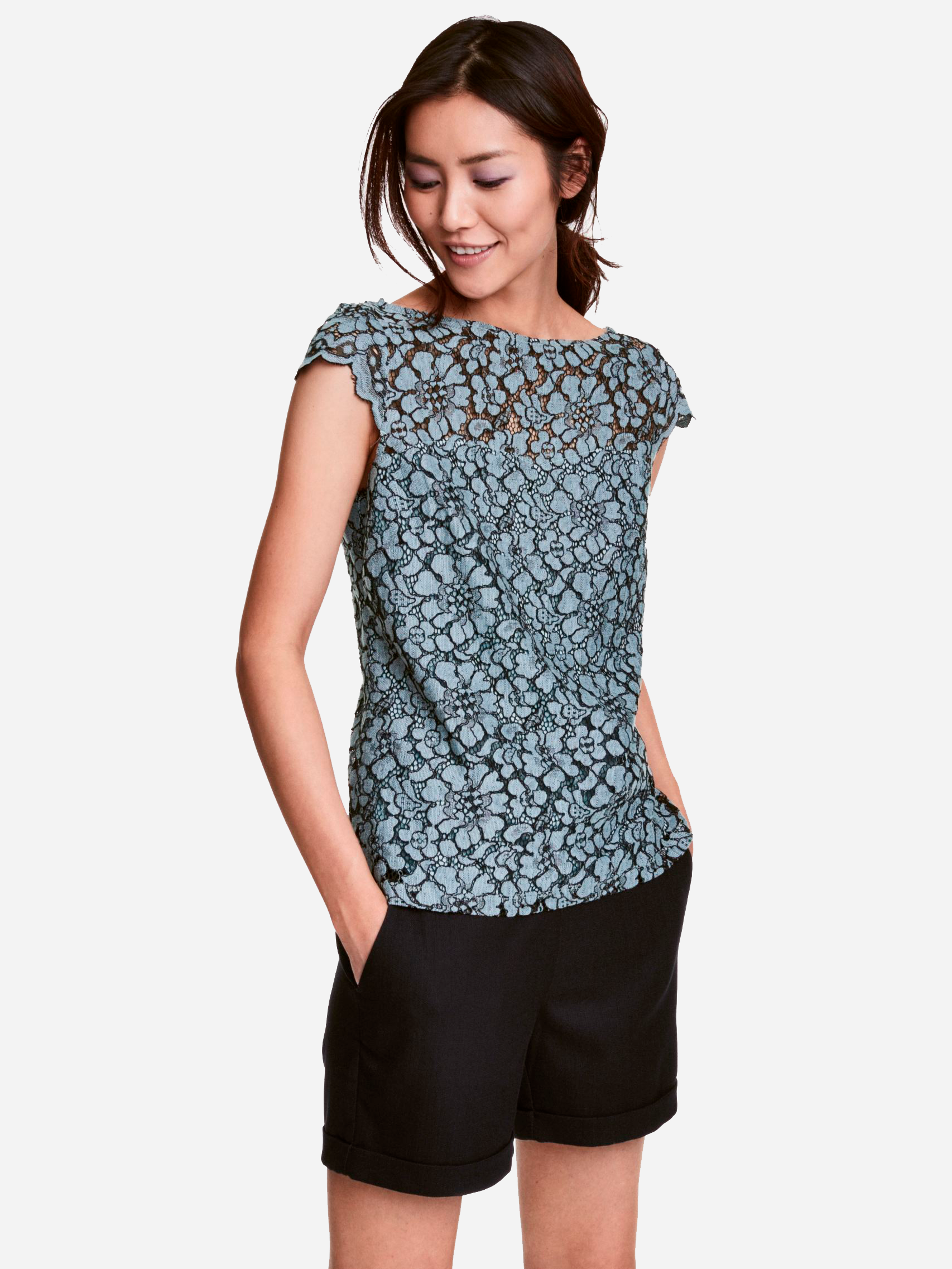 

Блузка H&M 0471510-5  Серая (СА2000001502624, Блузка H&M 0471510-5 S Серая (СА2000001502624)