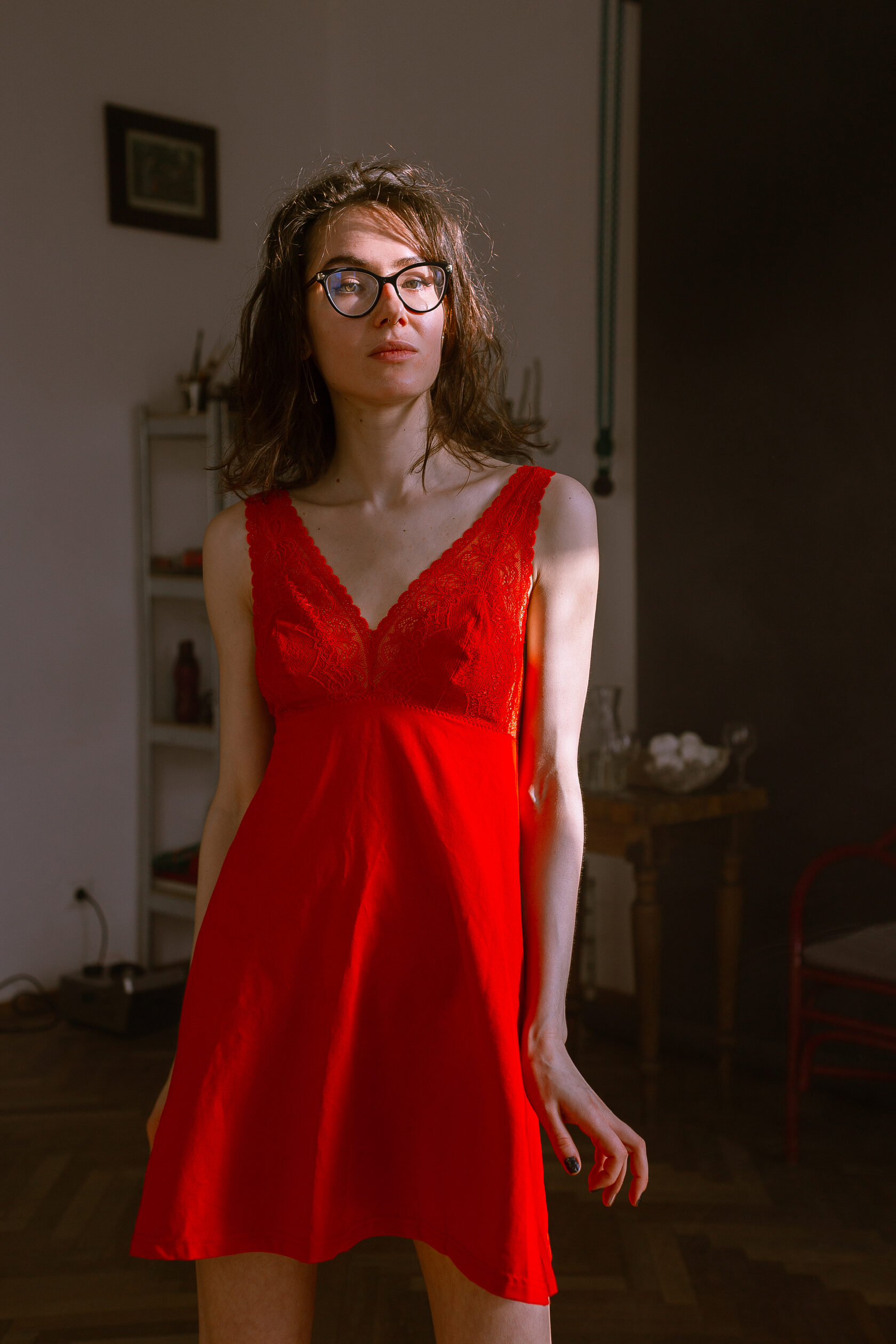 

Ночная рубашка Mariya 7760 шелк () Красная, Ночная рубашка Mariya 7760 шелк (S) Красная