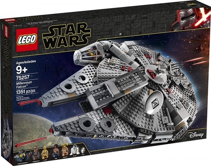 

Конструктор LEGO Star Wars Сокол Тысячелетия 1351 деталь (75257)