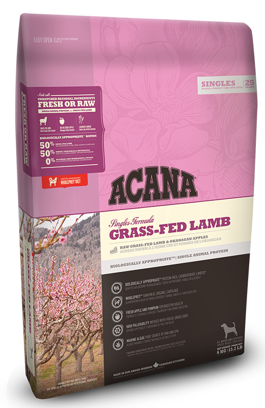 

Сухий гипоаллергенный корм Acana (Акана) Single Grass-Fed Lamb для собак всех пород и возрастов ягненок 11.4 кг