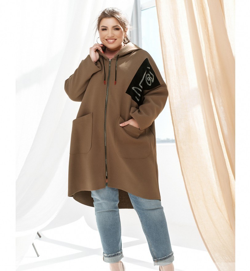 

Кардиган Minova 11083 -68 Капучино, Кардиган Minova 11083 66-68 Капучино