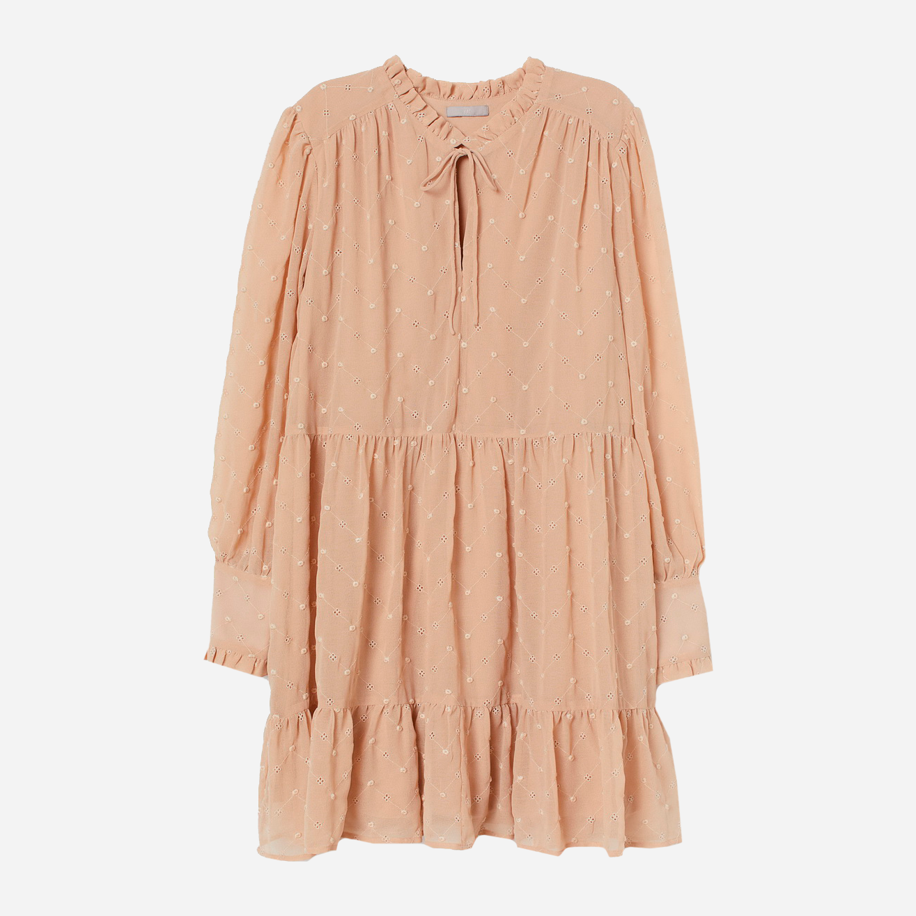 

Платье H&M 04-0746487-007 S Бежевое (СА2000001872505)