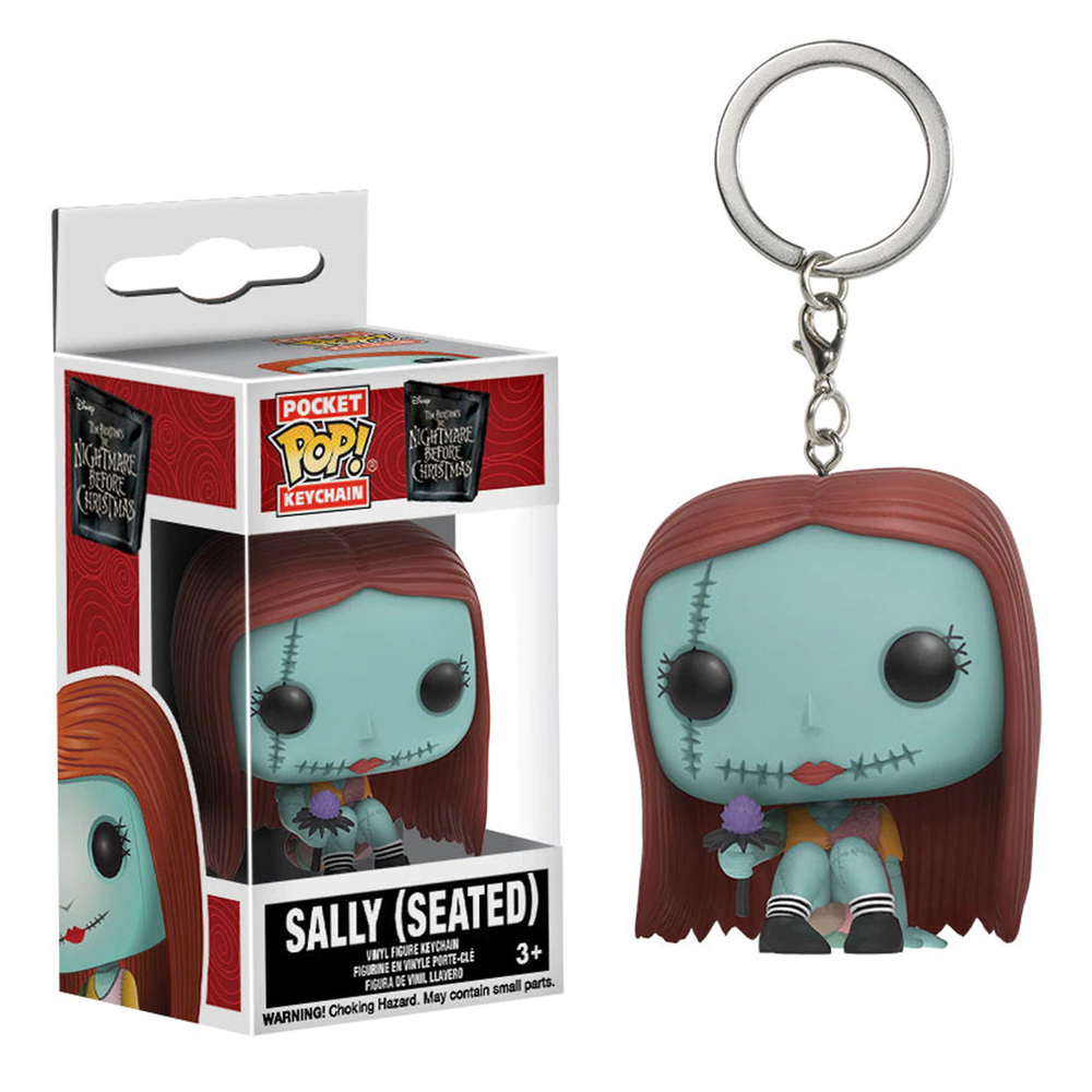 

Фигурка-брелок Funko Pop Кошмар перед Рождеством Салли Nightmare Before Christmas Sally 4 см HC S 806