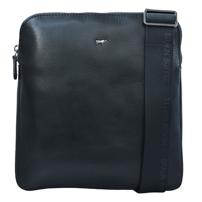 

Сумка Braun Bueffel PARMA на молнии size M чёрная 23.5х25.5х2.5 см (75362-662-010)