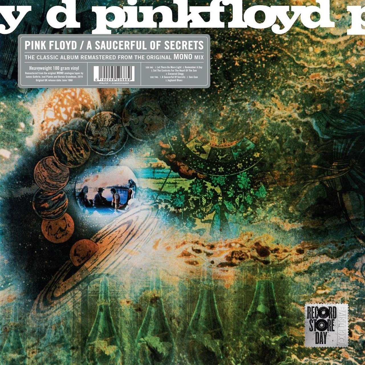 

Виниловая пластинка PINK FLOYD A SAUCERFUL OF SECRETS - MONO VERSION - RSD 2019 RELEASE (EAN 0190295506889)