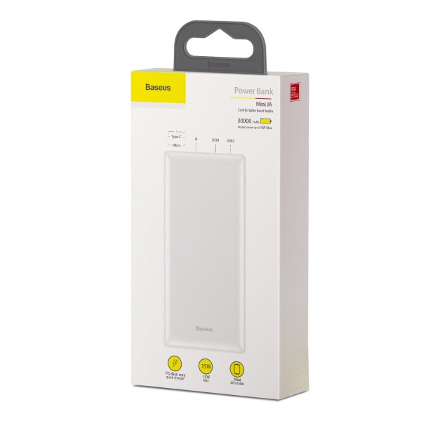 

УМБ Baseus Mini JA 3A 30000mAh White
