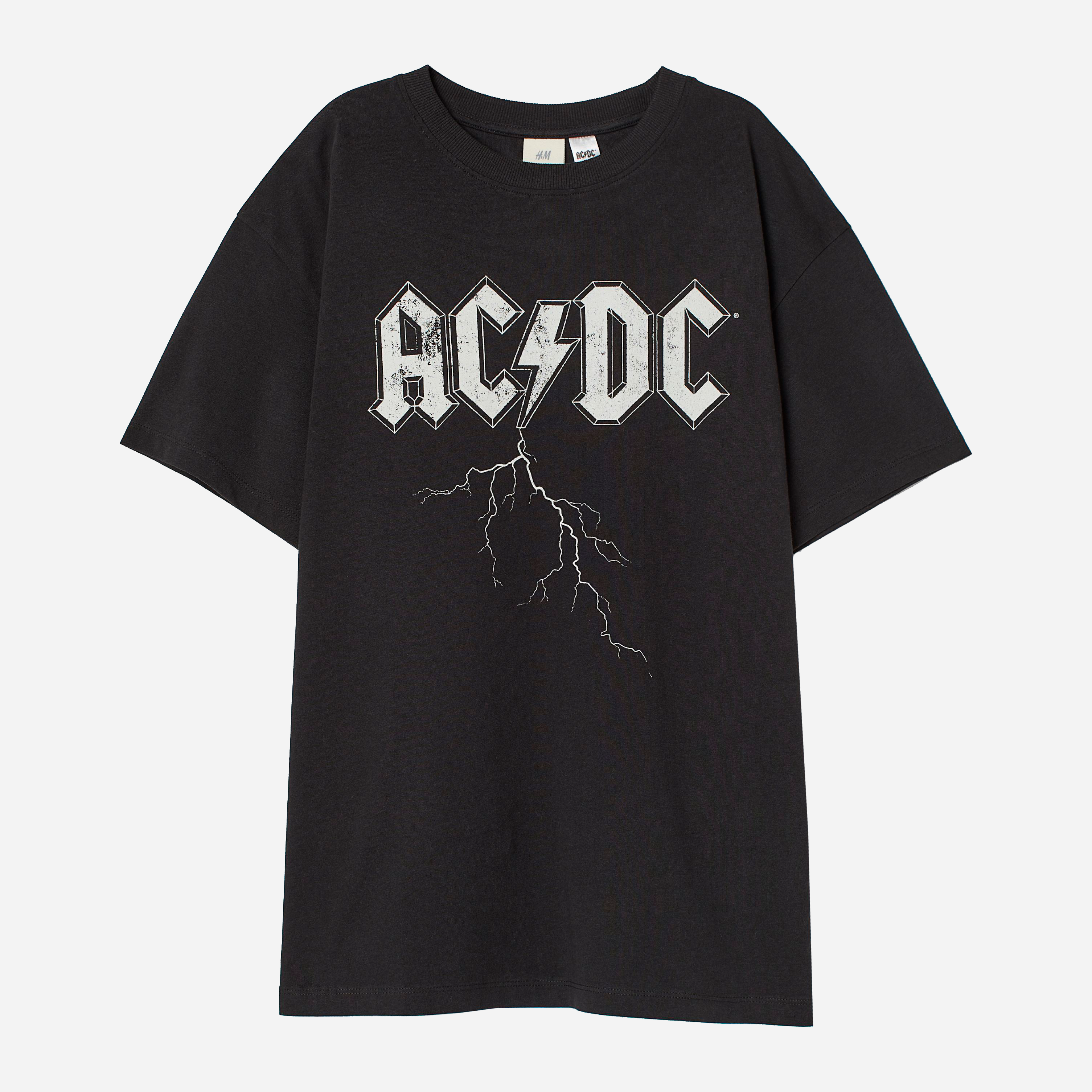 

Футболка H&M 0762558-1 XL Черная (СА2000001471210)