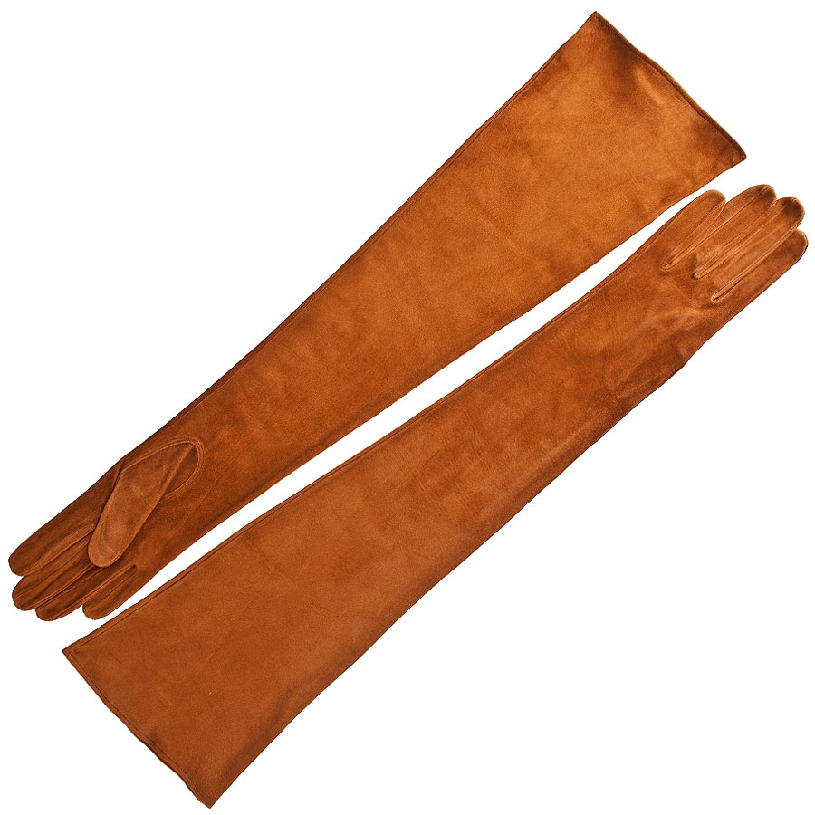 

Перчатки длинные Alpa Gloves, , велюровые