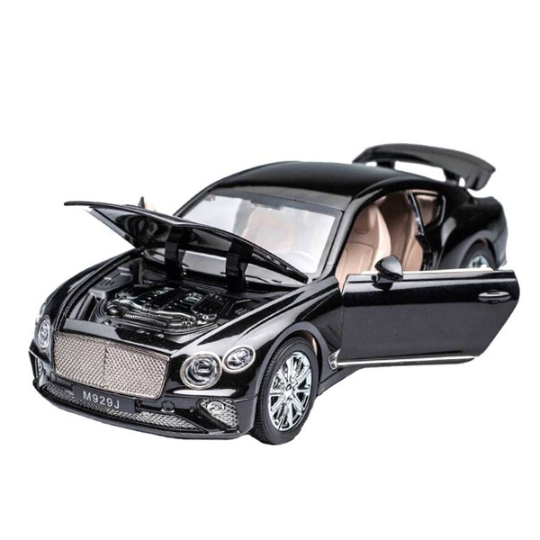 

Машинка ТК Union Group Bentley Continental GT коллекционная металлическая моделька игрушечная 1:24 Черный (3171321)
