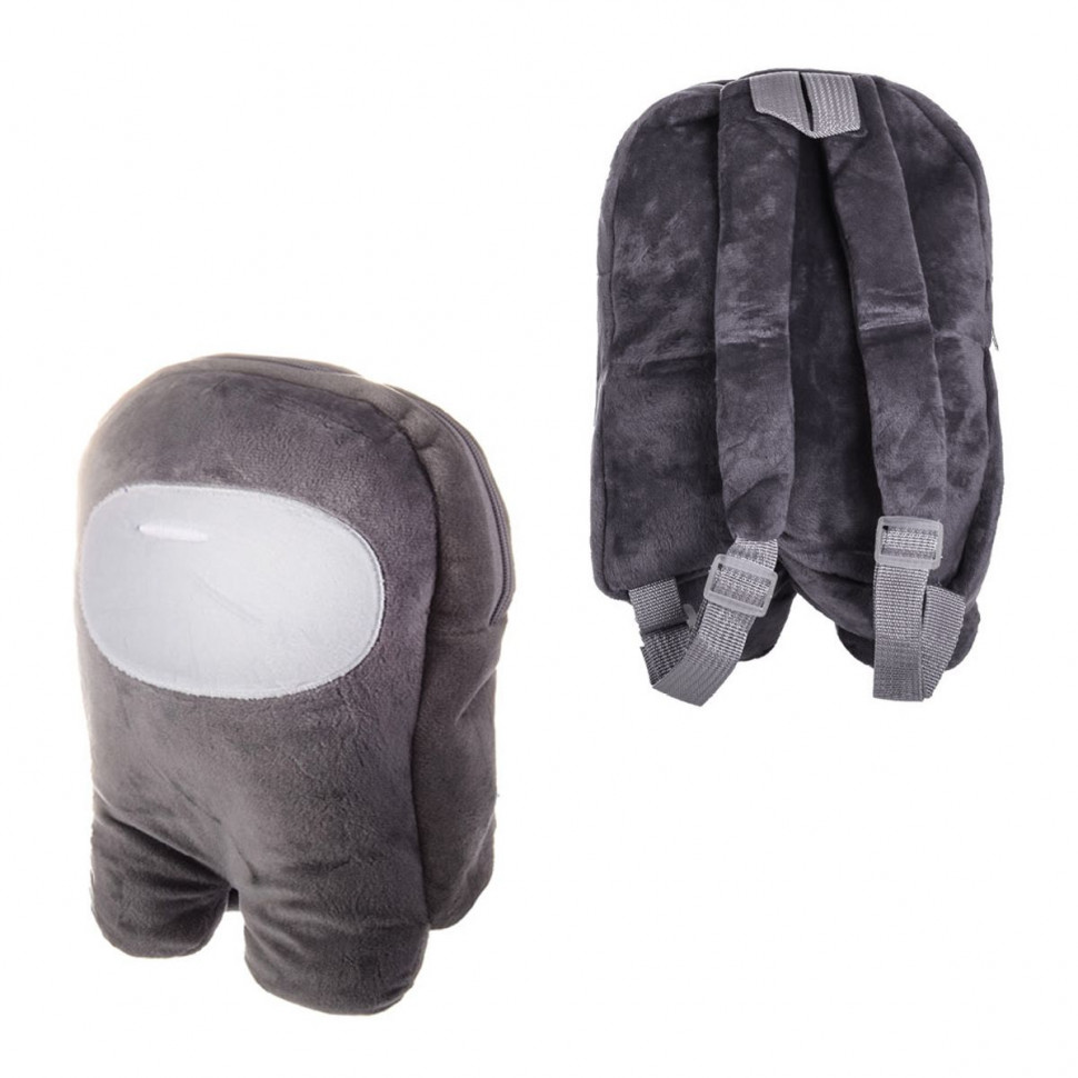 

Рюкзак детский BG1139 Among Us 19*11*30 см (Серый)