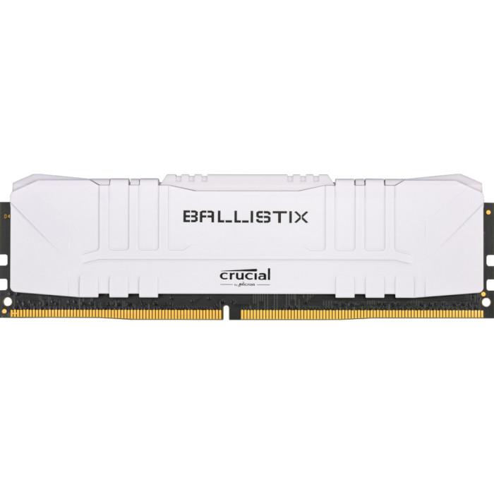 

Модуль памяти CRUCIAL Ballistix White DDR4 3000MHz 8GB (BL8G30C15U4W)